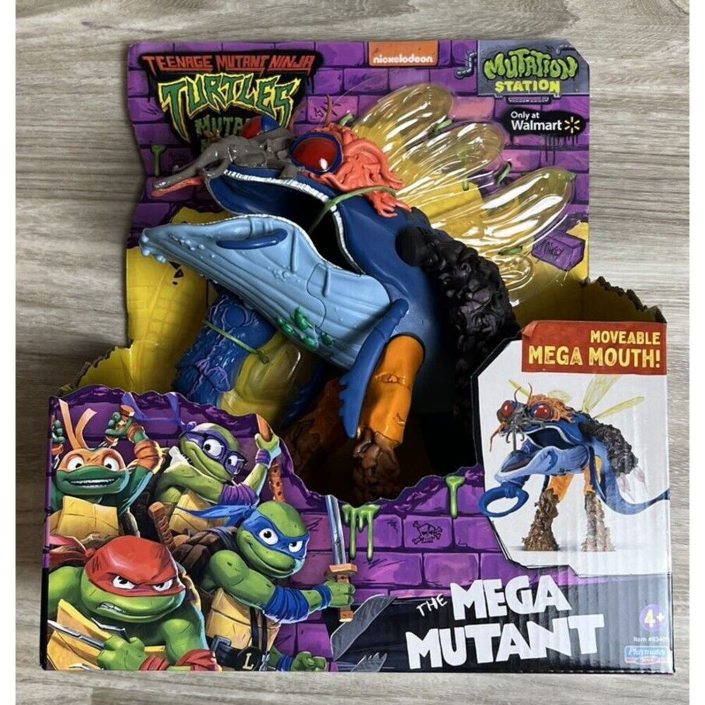 TMNT Mutant Mayhem The MEGA MUTANT Walmart Exclusive Playmates 2023 Ninja Turtle